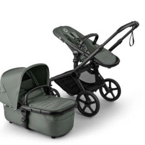 Bugaboo Fox 5 Renew Complete Pushchair - Black/Forest Green